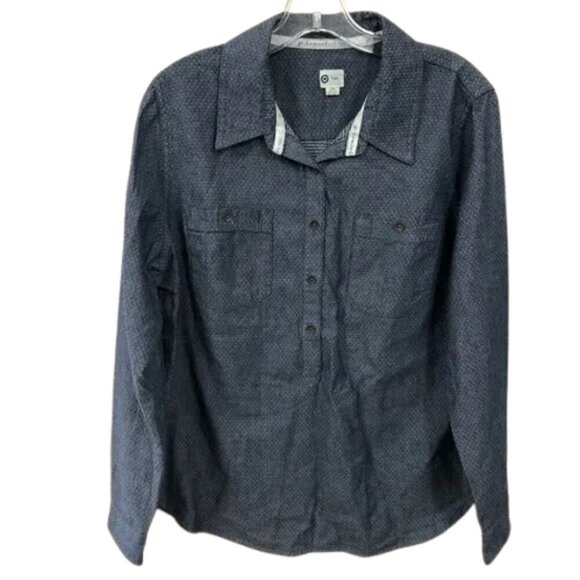 Toms Other - Toms Men's polka Dot button Down Casual Shirt size large